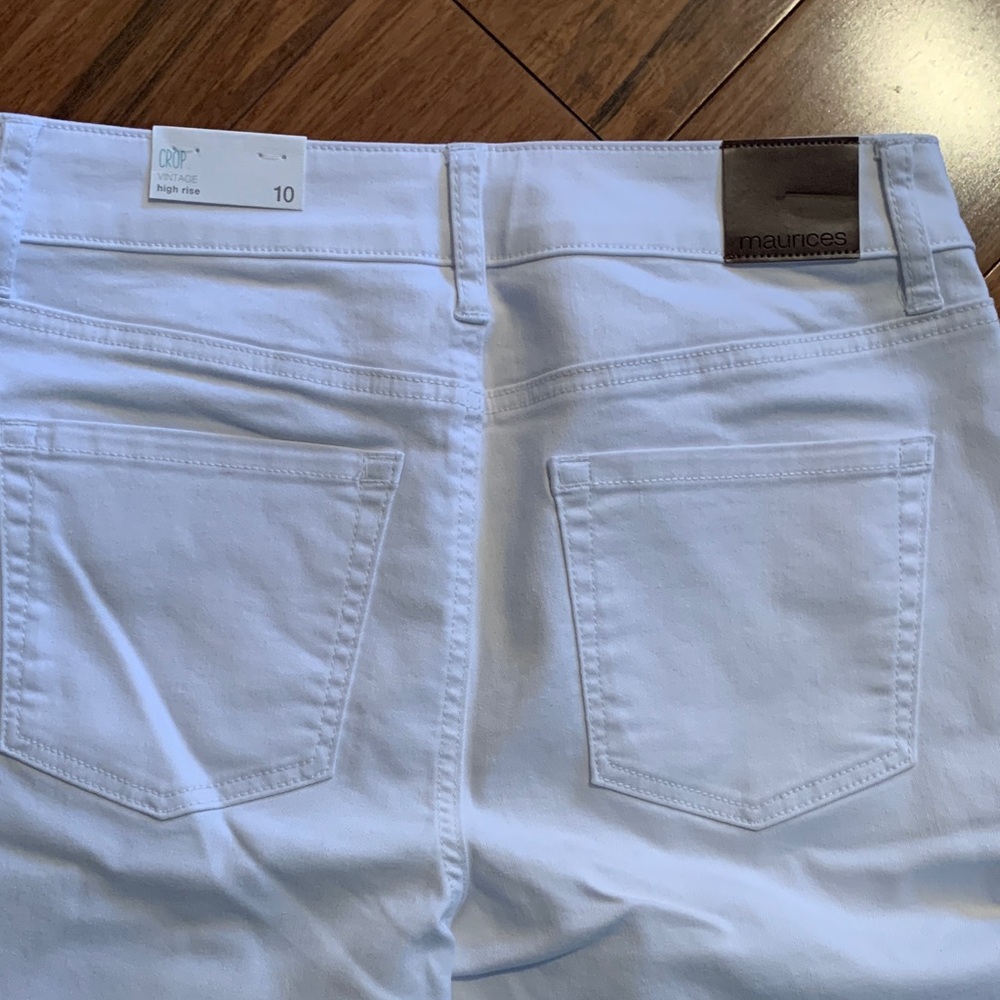 Maurices White Distressed Skinny Jeans - Picture 6 of 7